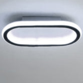 Moderne LED-plafondlamp - Zwart Wit, 41,5*16,5*5cm, 33W, Plafondlamp Wit Licht 6500K - Acryl Ijzer